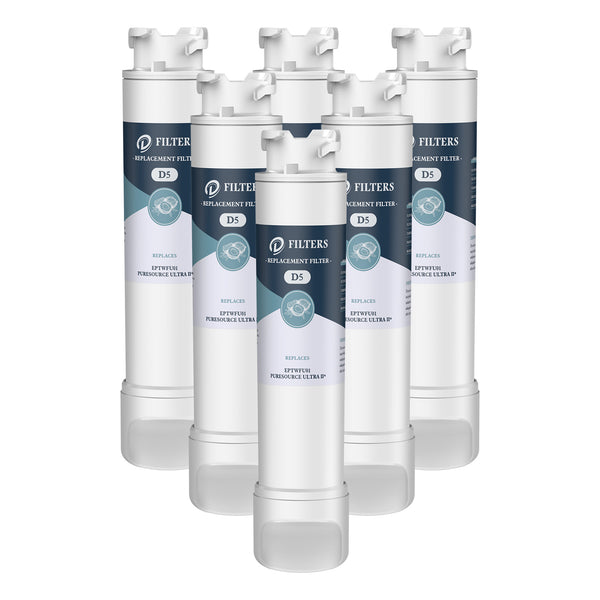 6pk PureSource Ultra II Refrigerator Water Filter By D Filters